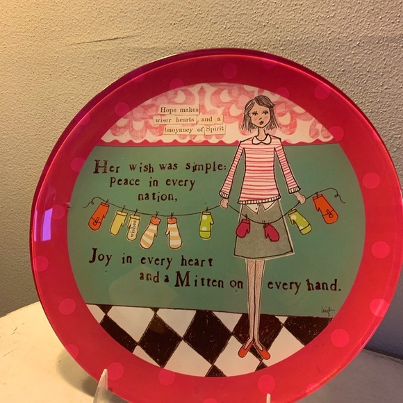 Demdaco Other - Demdaco Curley Girl Plate